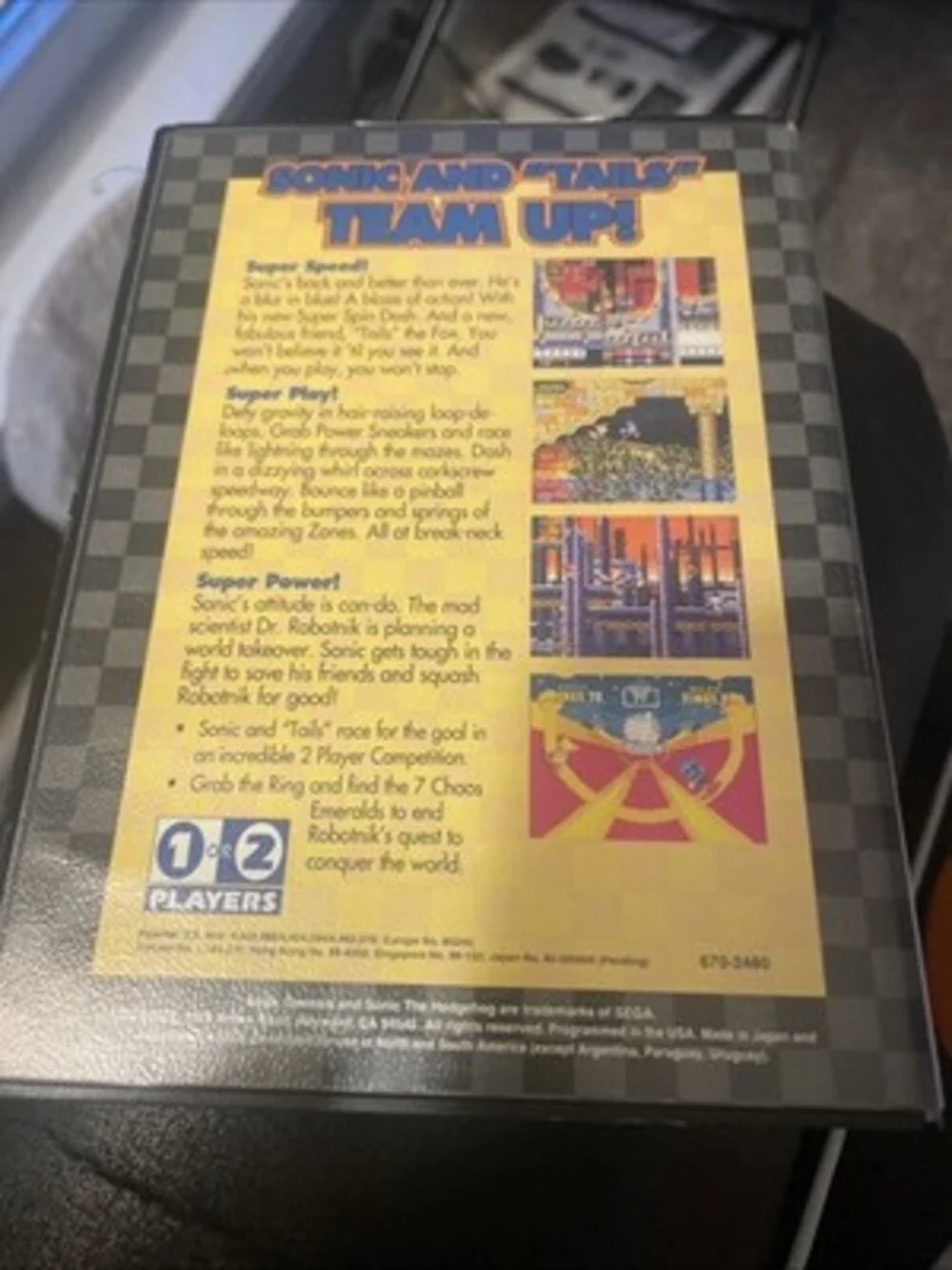 Sonic the Hedgehog 2 (SEGA Genesis, 1992)